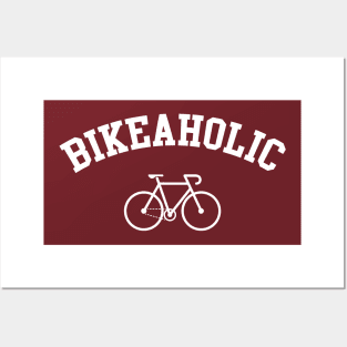 BIKEAHOLIC fixie Posters and Art